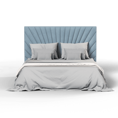Lucia Bed With High Refined Headboard