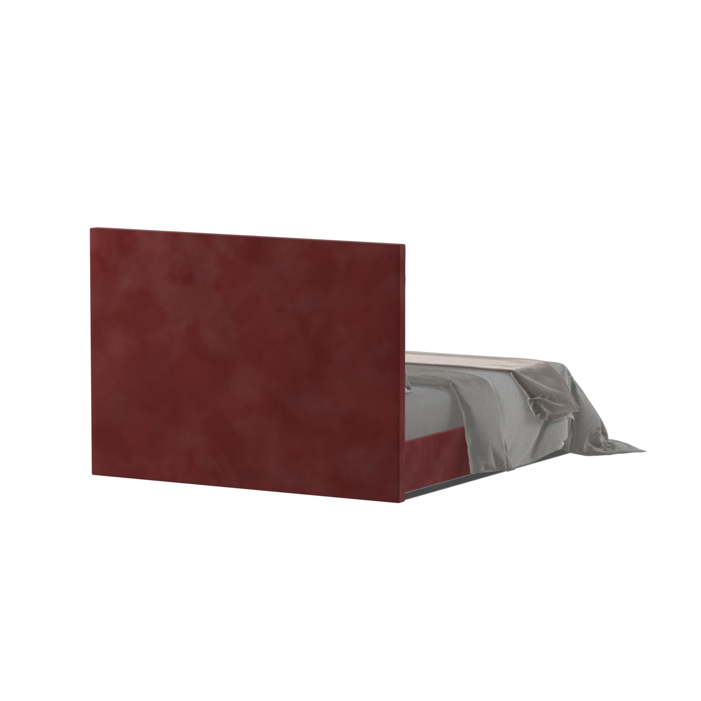 Lucia Bed With High Refined Headboard