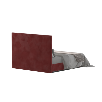 Lucia Bed With High Refined Headboard