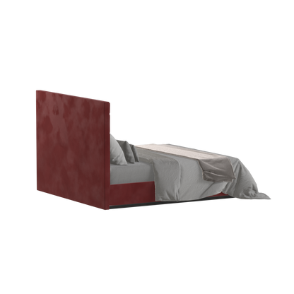 Lucia Bed With High Refined Headboard