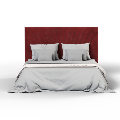 Lucia Bed With High Refined Headboard