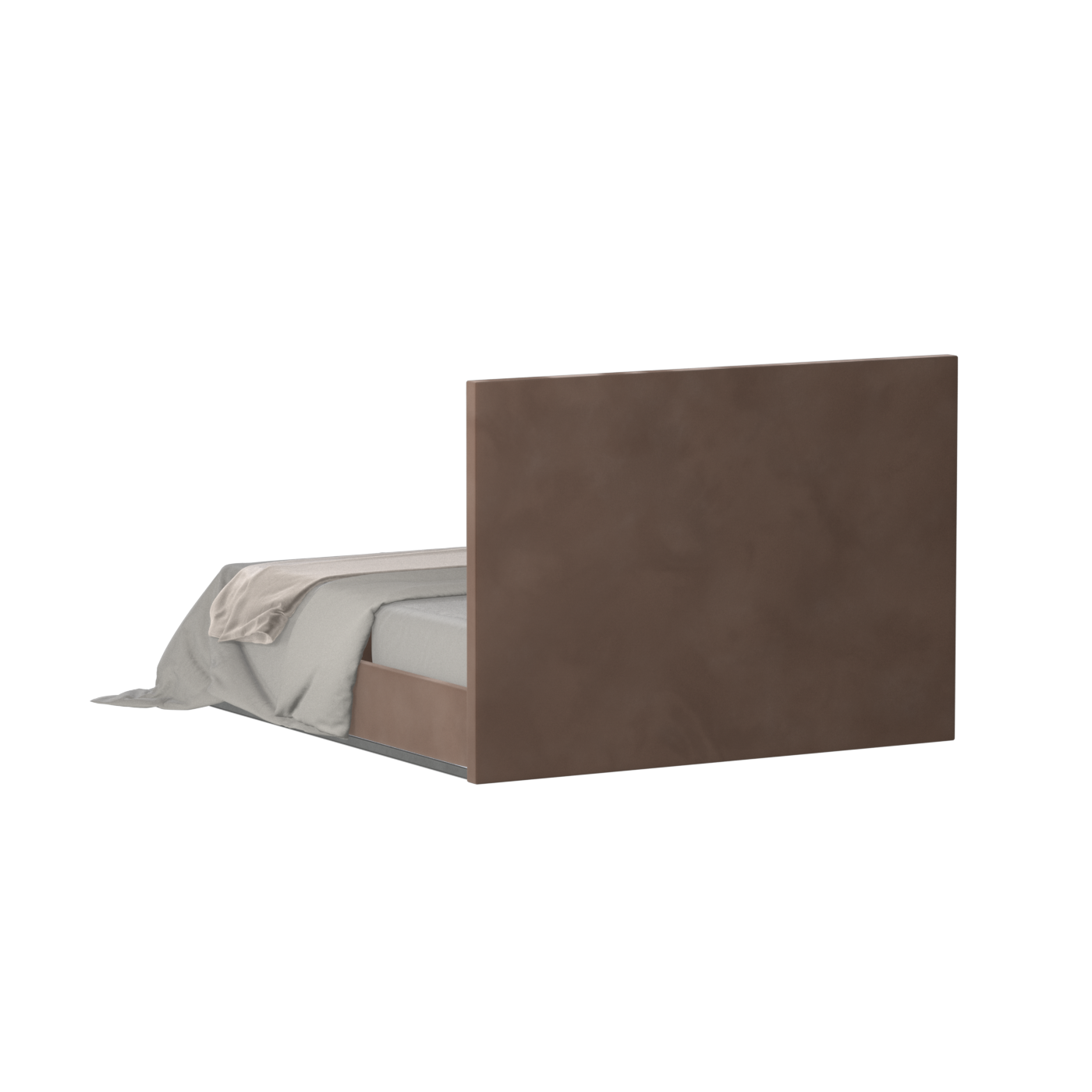 Lucia Bed With High Refined Headboard