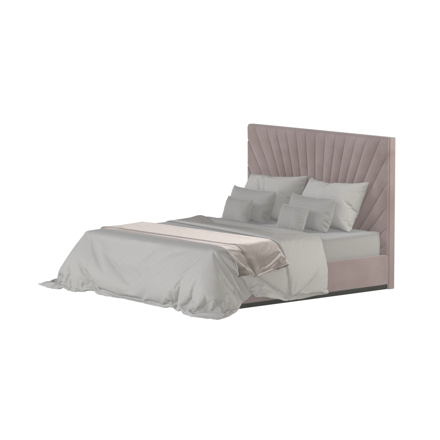 Lucia Bett mit hohem Kopfteil