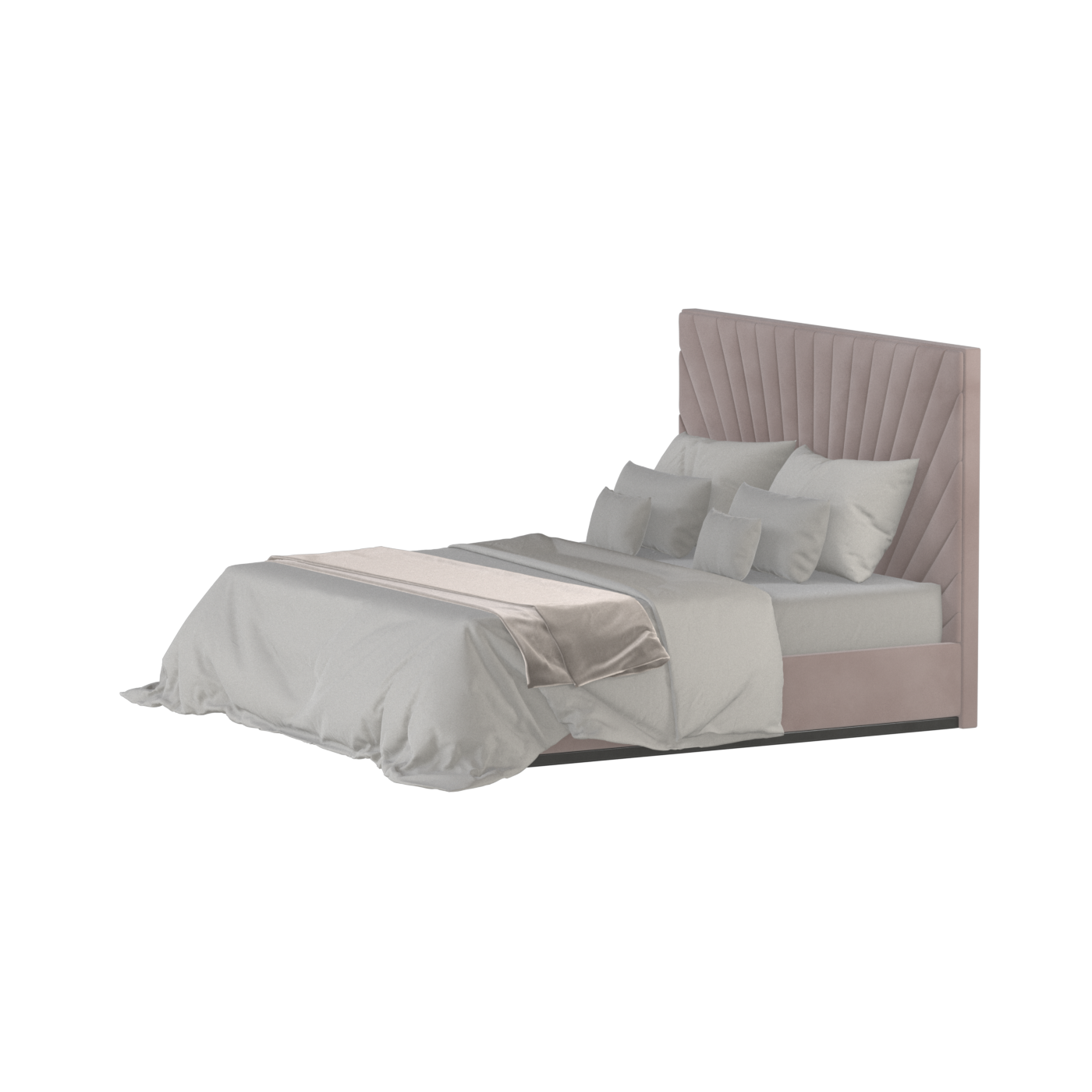 Lucia Bett mit hohem Kopfteil
