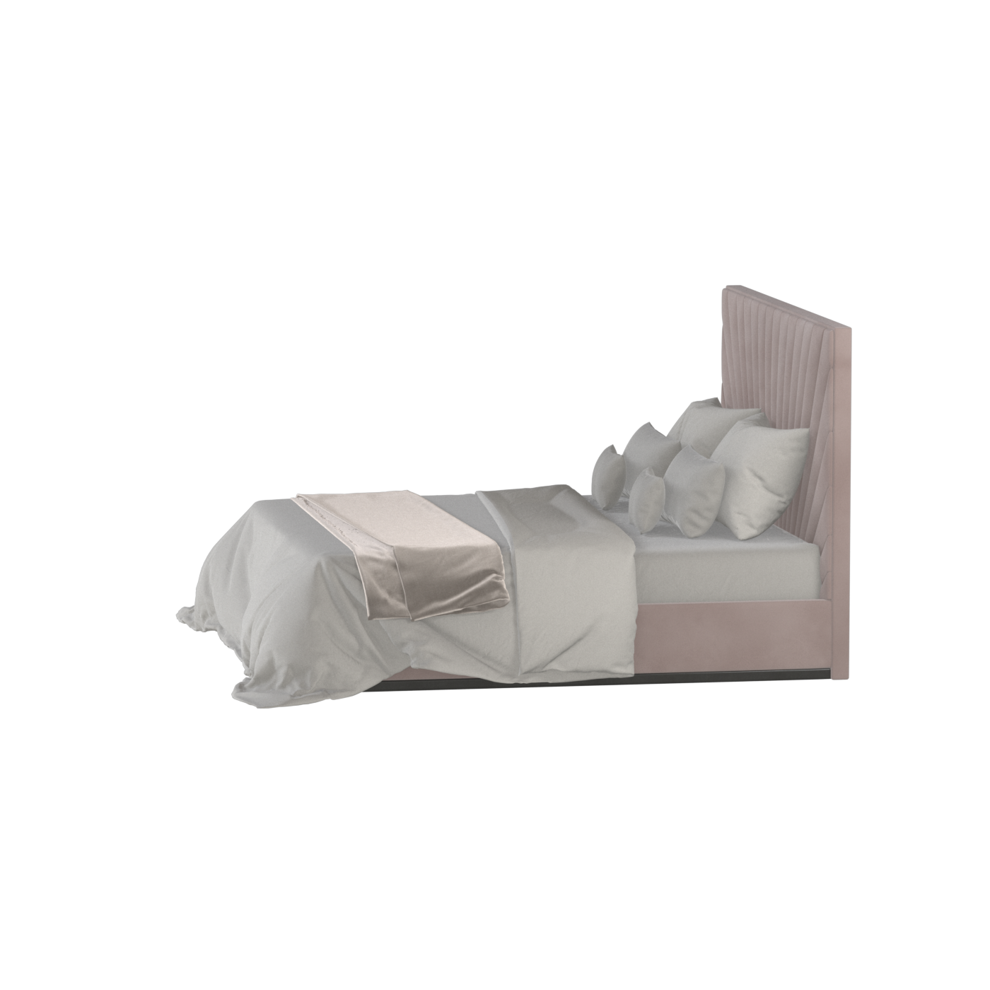 Lucia Bett mit hohem Kopfteil