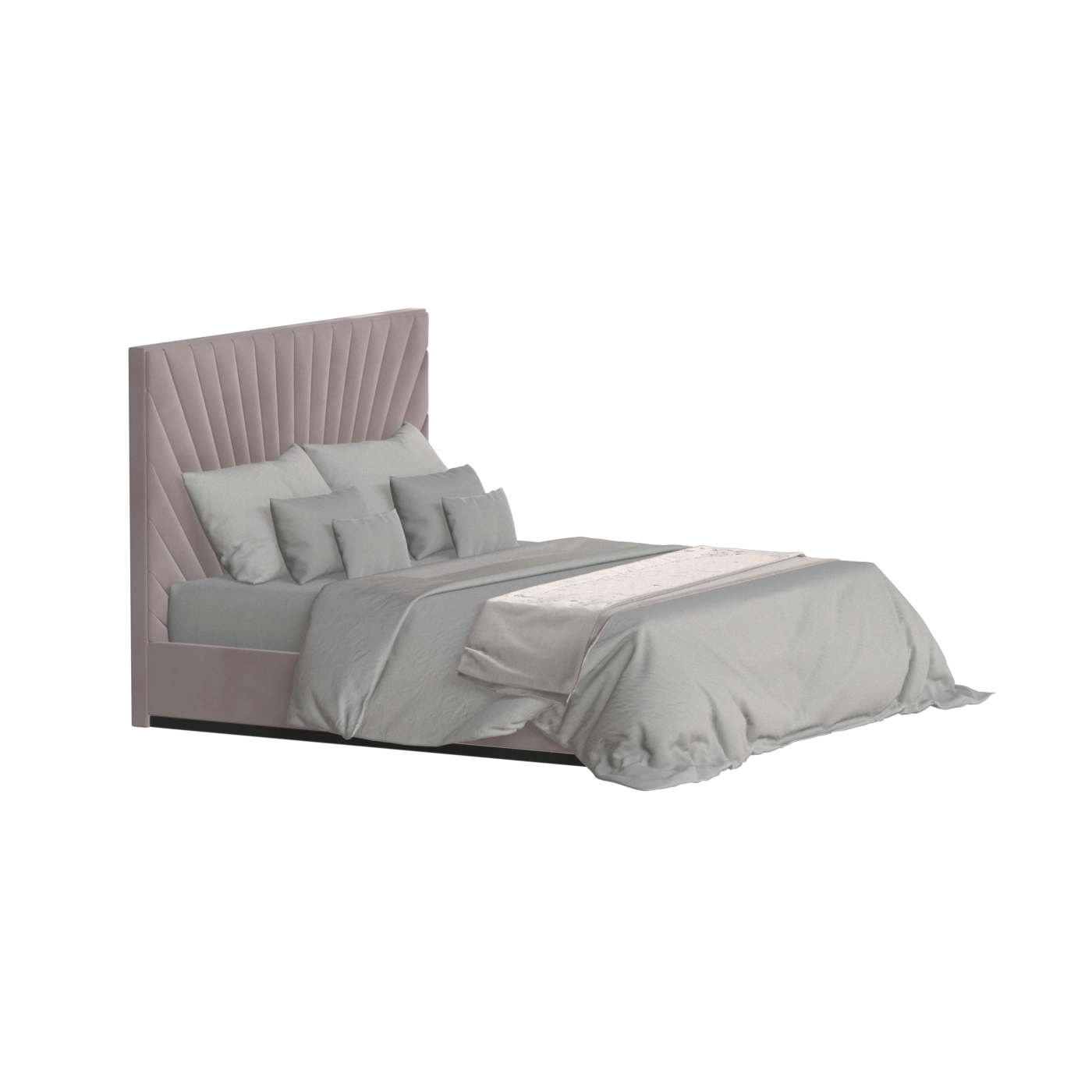 Lucia Bett mit hohem Kopfteil