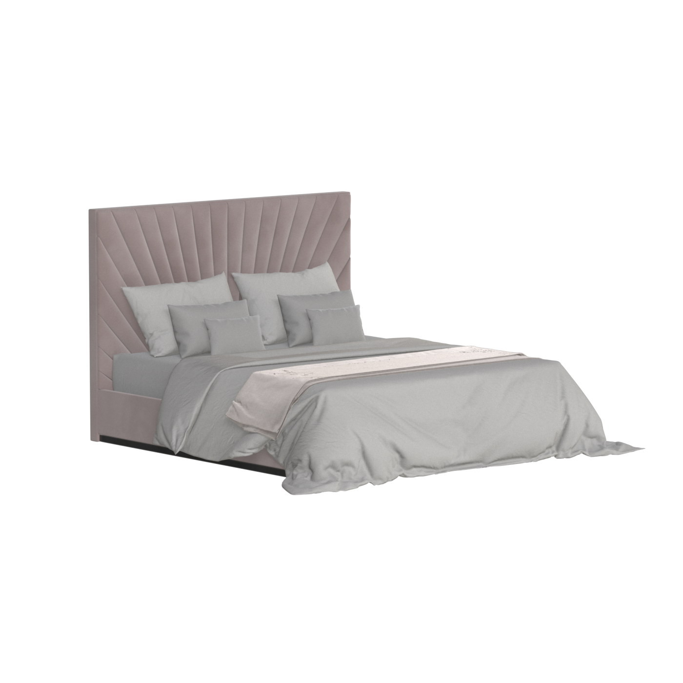 Lucia Bett mit hohem Kopfteil