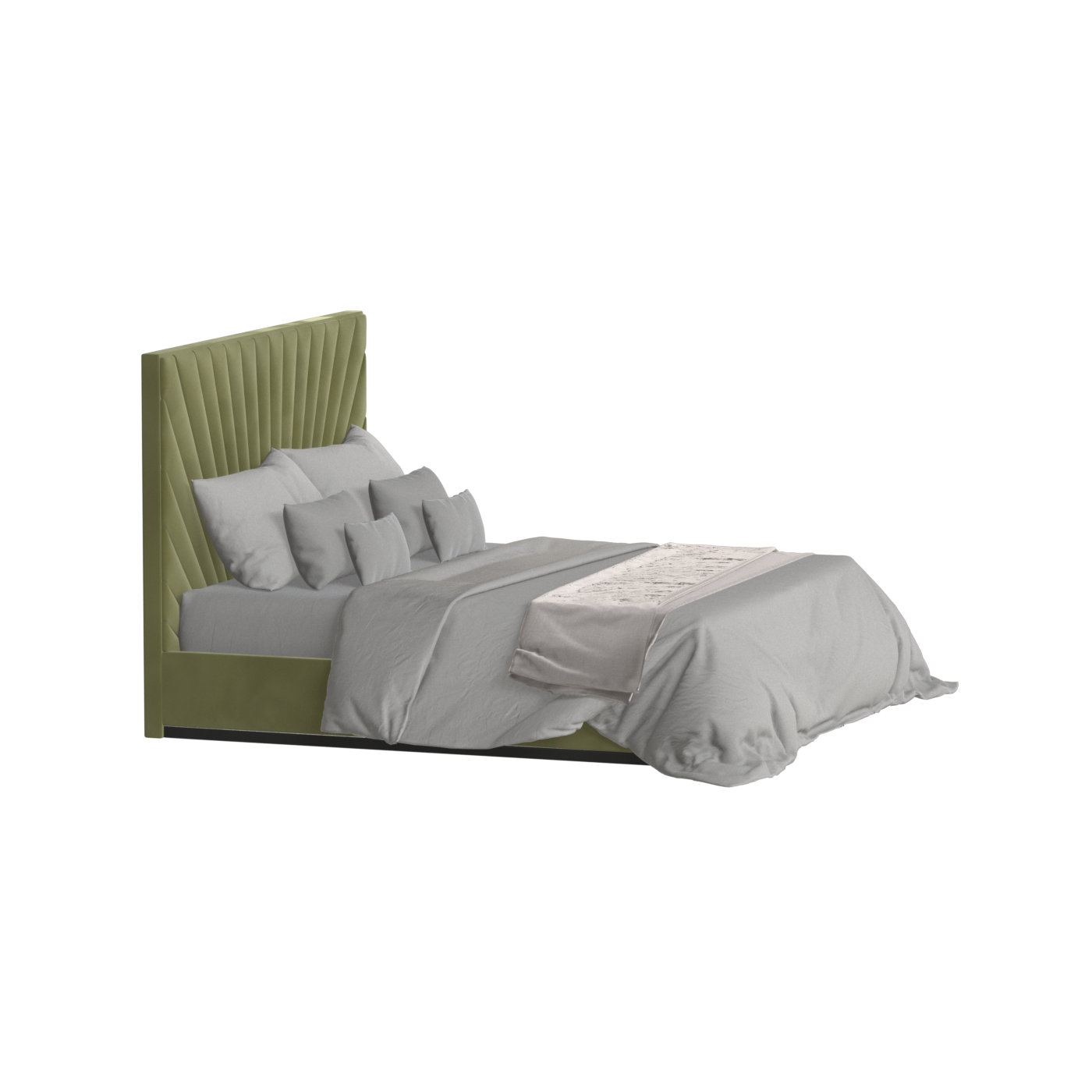 Lucia Bett mit hohem Kopfteil