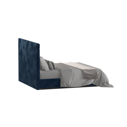 Lucia Bed With High Refined Headboard
