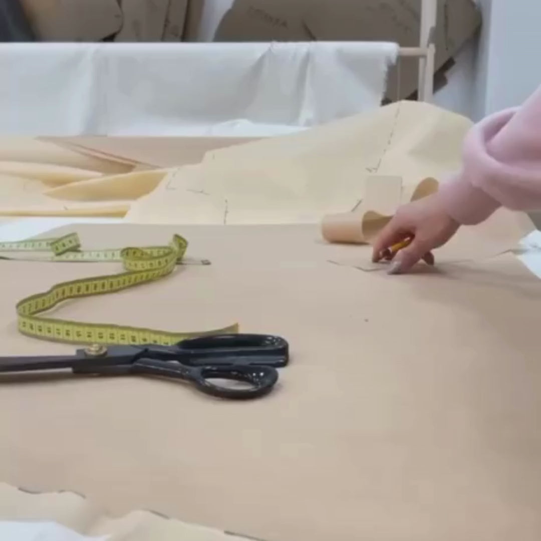 Evelina Curved Headboard Bed in Soft Upholstery