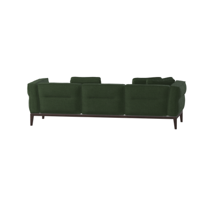 Canapé Regent en tissu d'ameublement sur mesure