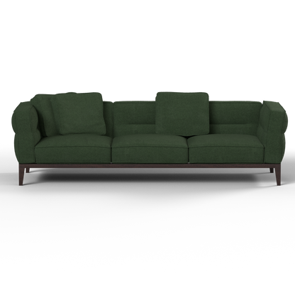 Canapé Regent en tissu d'ameublement sur mesure