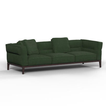 Canapé Regent en tissu d'ameublement sur mesure