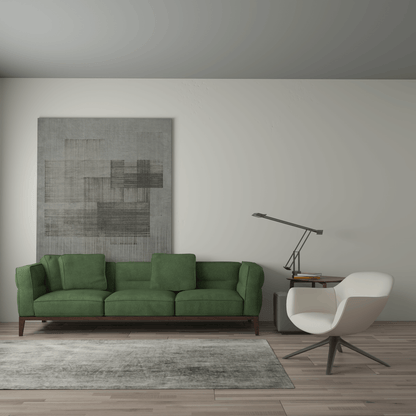 Canapé Regent en tissu d'ameublement sur mesure