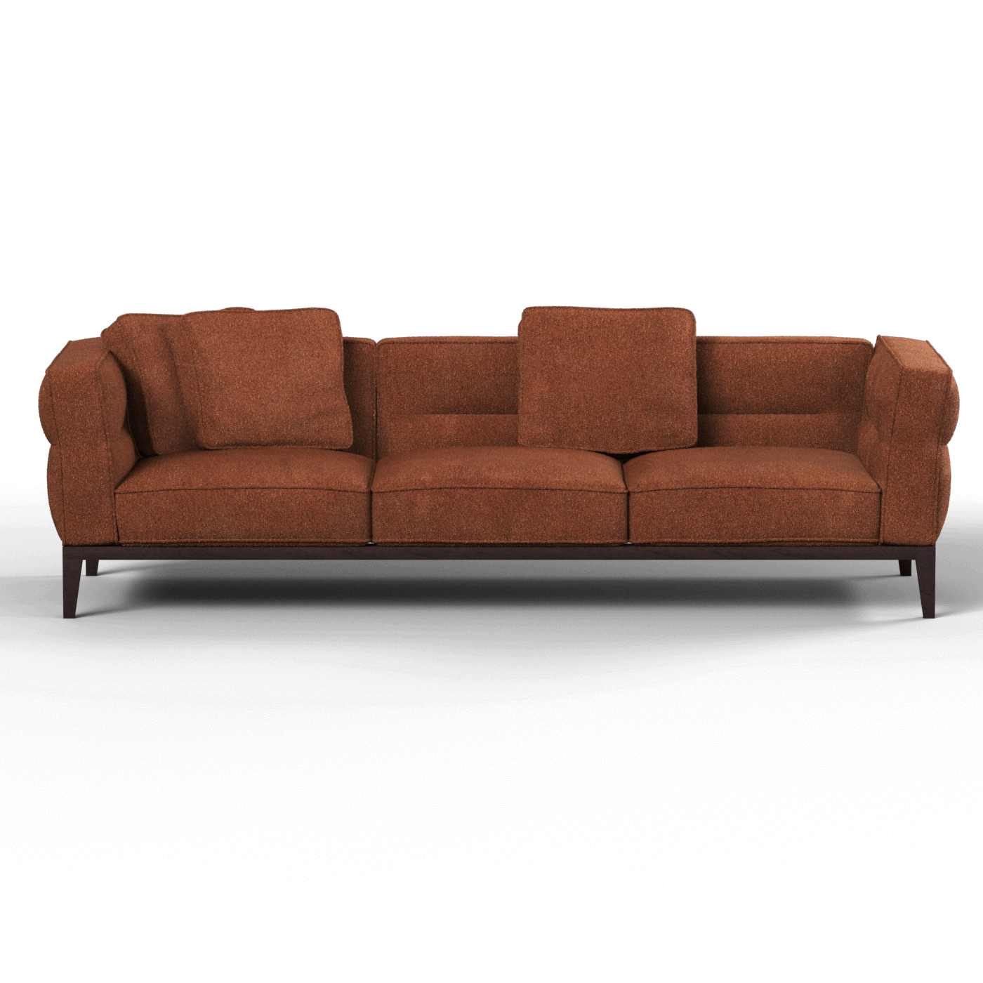 Canapé Regent en tissu d'ameublement sur mesure