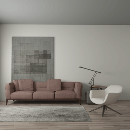 Canapé Regent en tissu d'ameublement sur mesure
