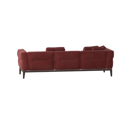 Canapé Regent en tissu d'ameublement sur mesure
