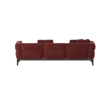 Canapé Regent en tissu d'ameublement sur mesure