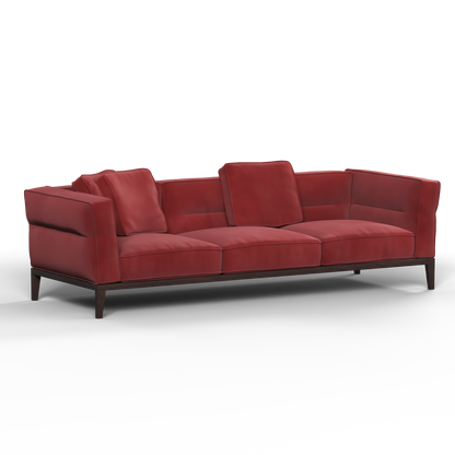 Canapé Regent en tissu d'ameublement sur mesure