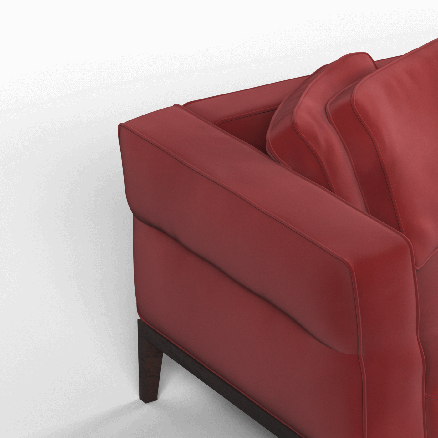 Canapé Regent en tissu d'ameublement sur mesure