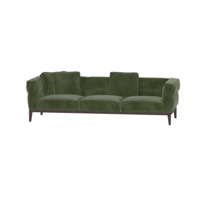 Canapé Regent en tissu d'ameublement sur mesure