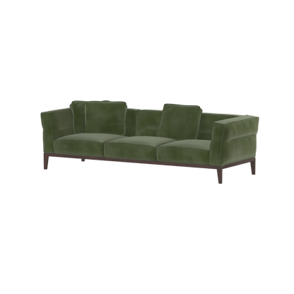 Canapé Regent en tissu d'ameublement sur mesure