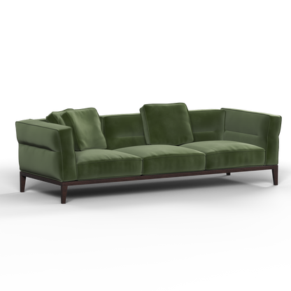 Canapé Regent en tissu d'ameublement sur mesure
