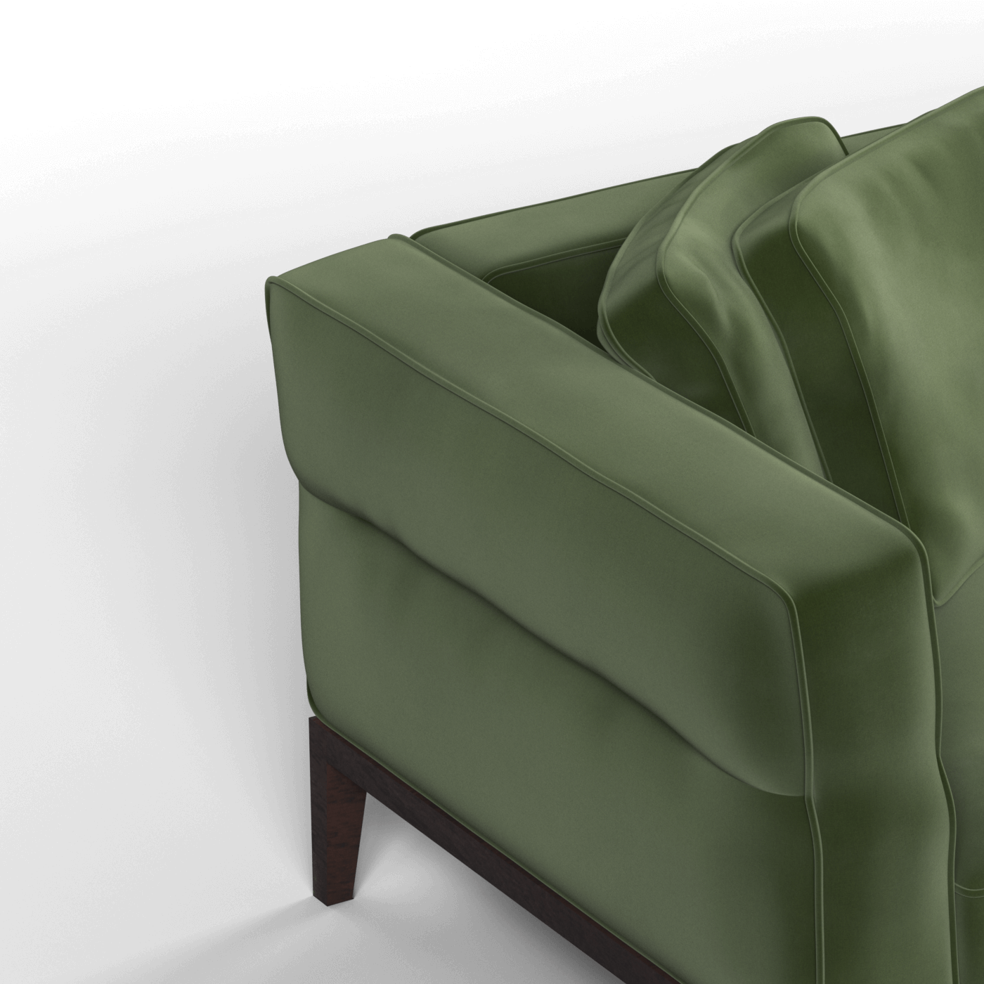 Canapé Regent en tissu d'ameublement sur mesure