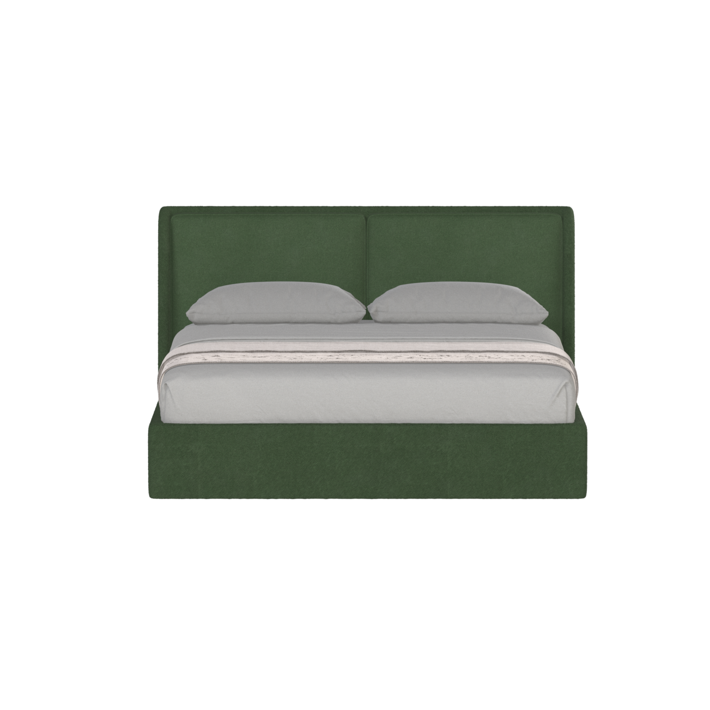 Bett mit weichem Kopfteil Ruby
