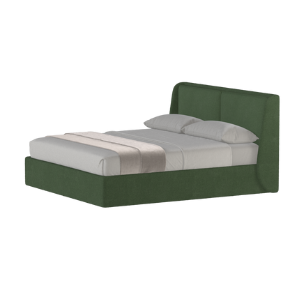 Bett mit weichem Kopfteil Ruby