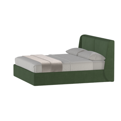 Bett mit weichem Kopfteil Ruby