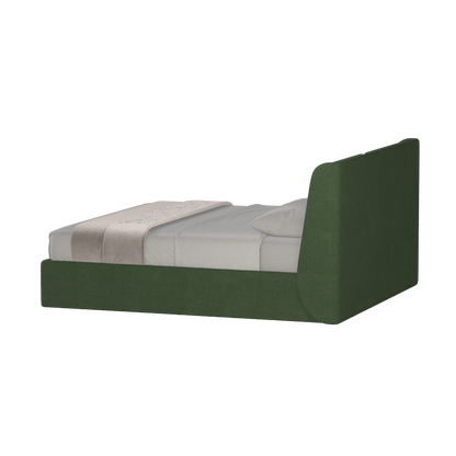 Bett mit weichem Kopfteil Ruby