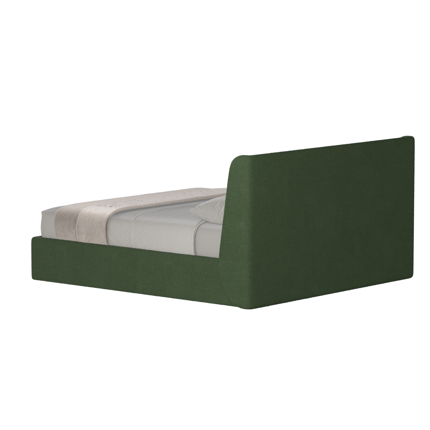 Bett mit weichem Kopfteil Ruby