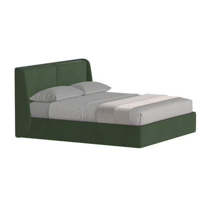 Bett mit weichem Kopfteil Ruby