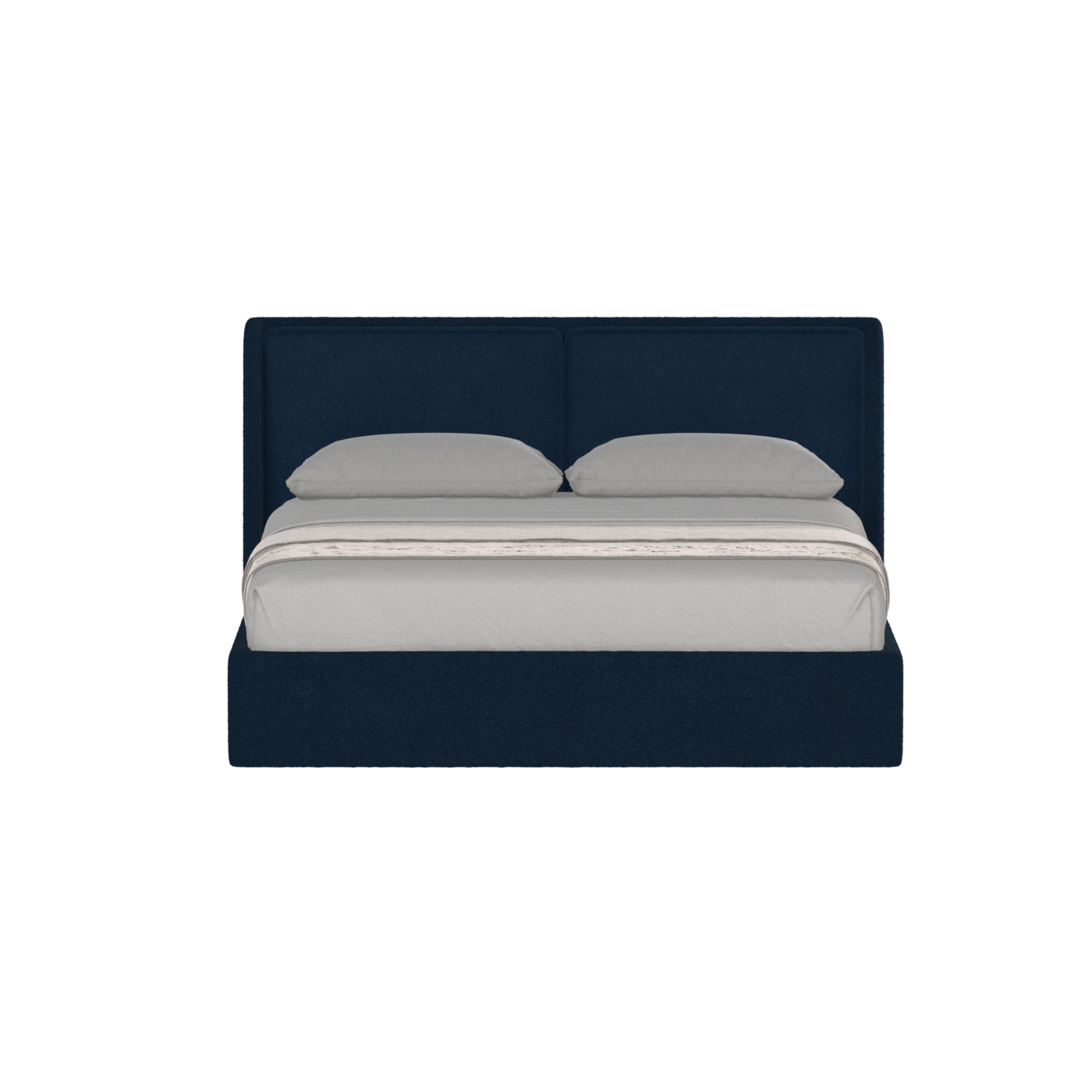 Bett mit weichem Kopfteil Ruby