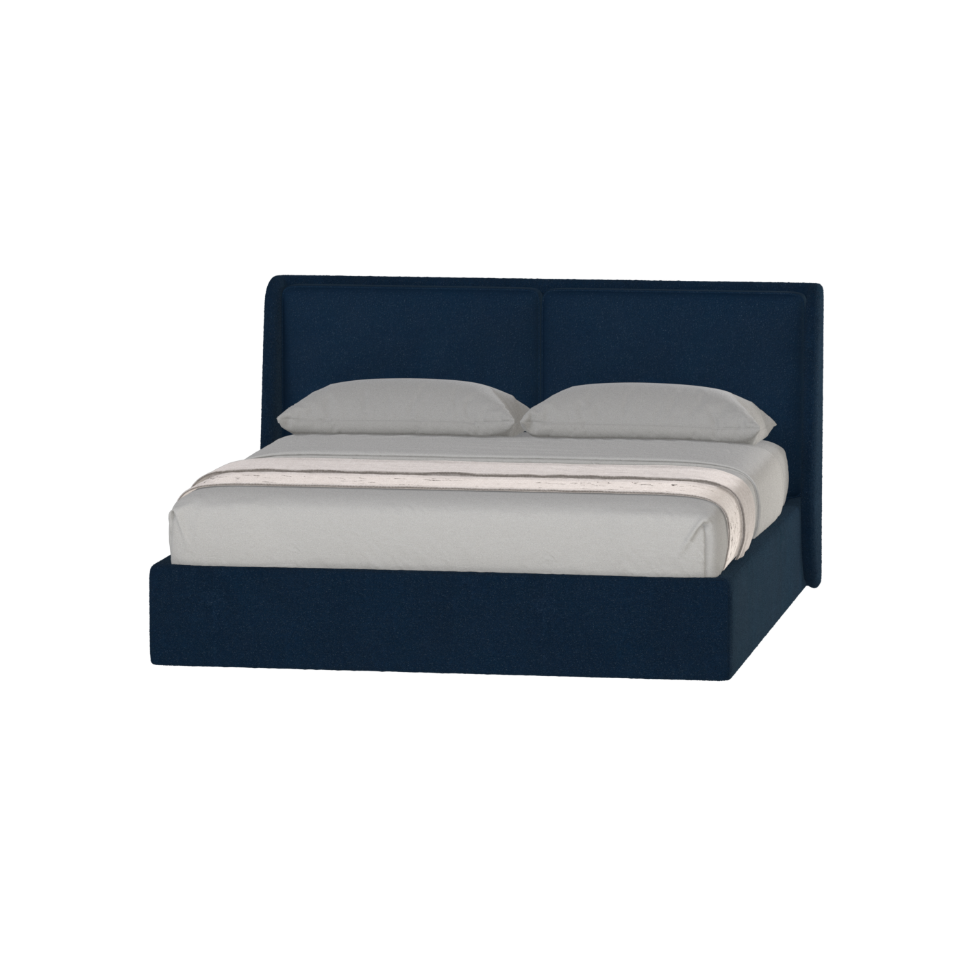 Bett mit weichem Kopfteil Ruby