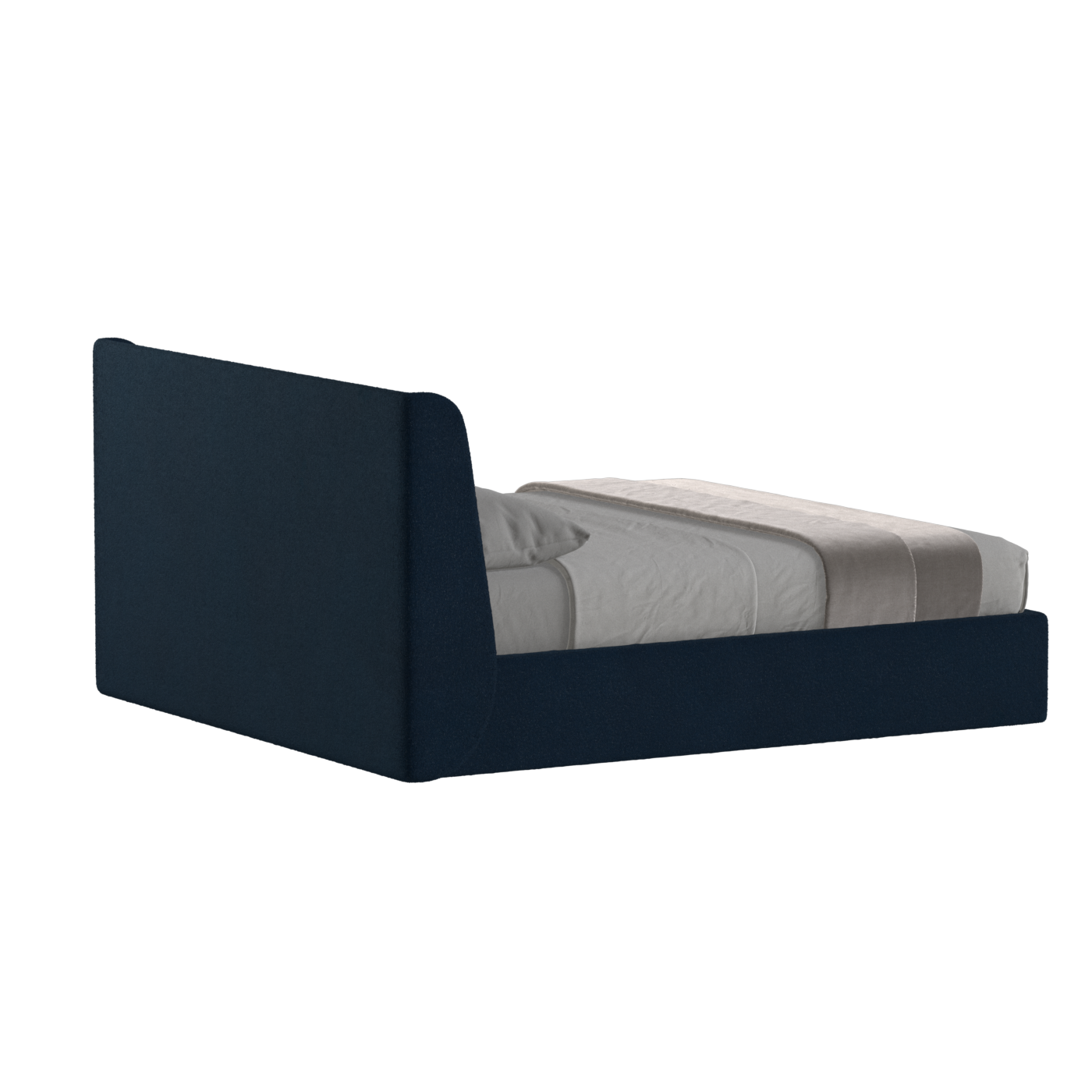 Bett mit weichem Kopfteil Ruby