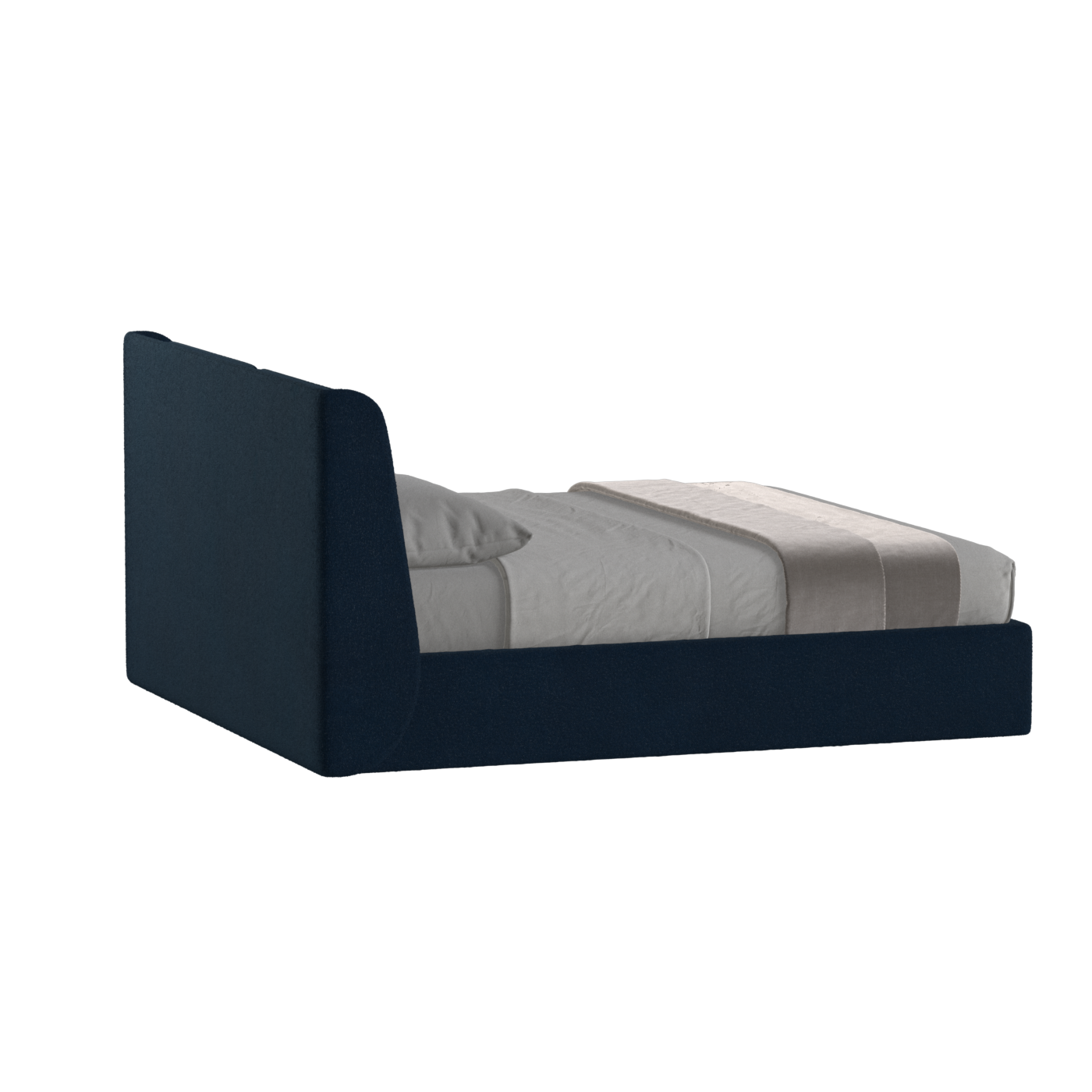 Bett mit weichem Kopfteil Ruby