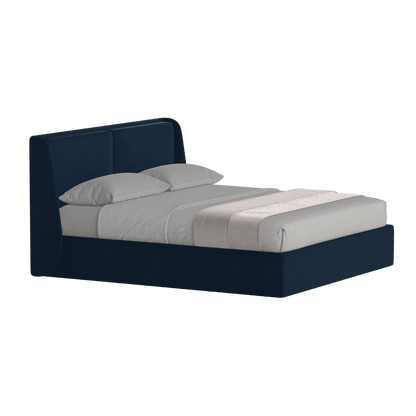 Bett mit weichem Kopfteil Ruby