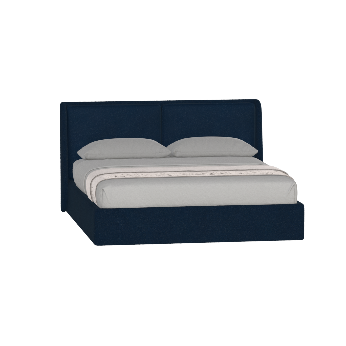 Bett mit weichem Kopfteil Ruby