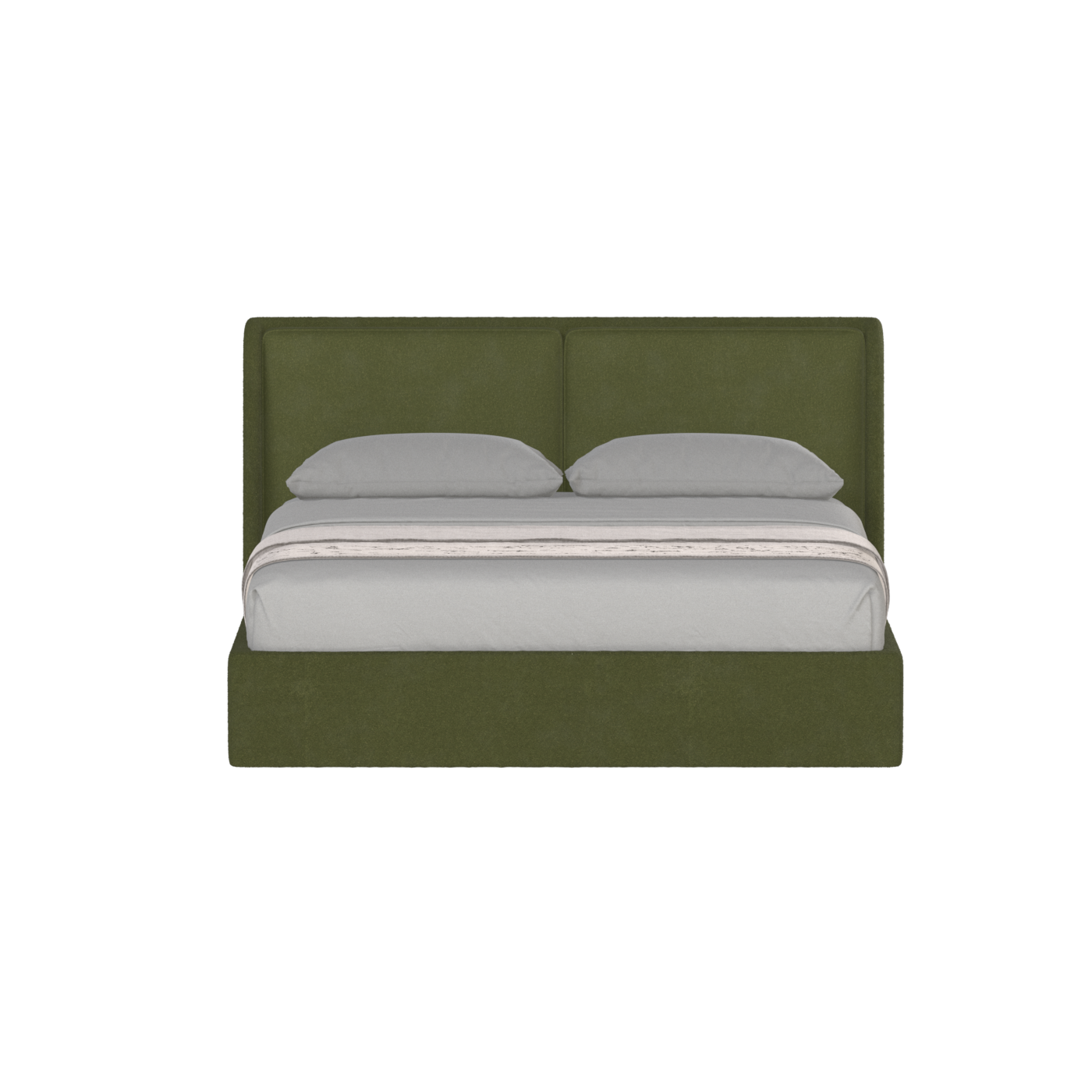 Ruby Upholstered Double Bed in Premium Fabric