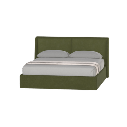 Ruby Upholstered Double Bed in Premium Fabric