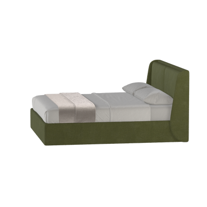 Ruby Upholstered Double Bed in Premium Fabric