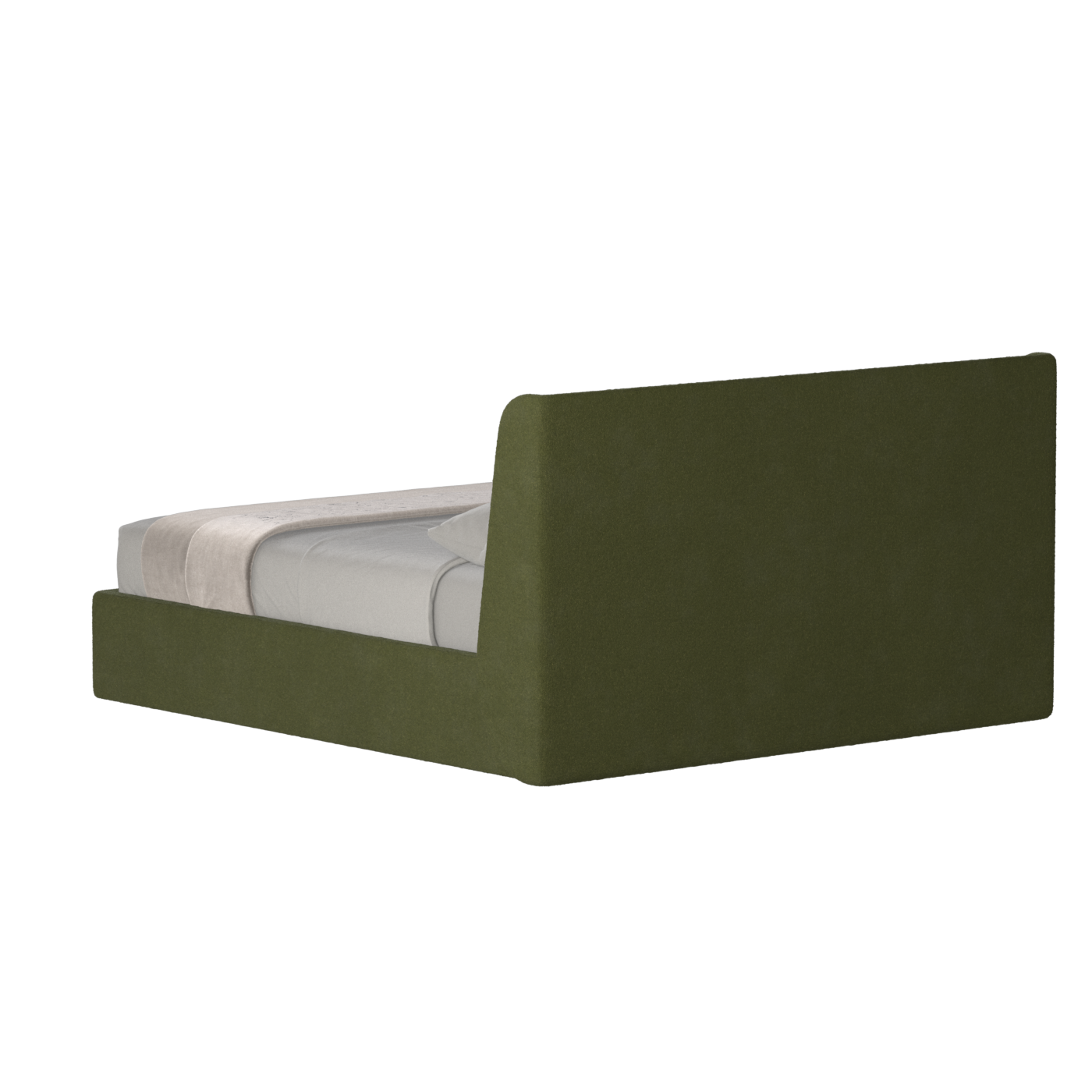 Ruby Upholstered Double Bed in Premium Fabric