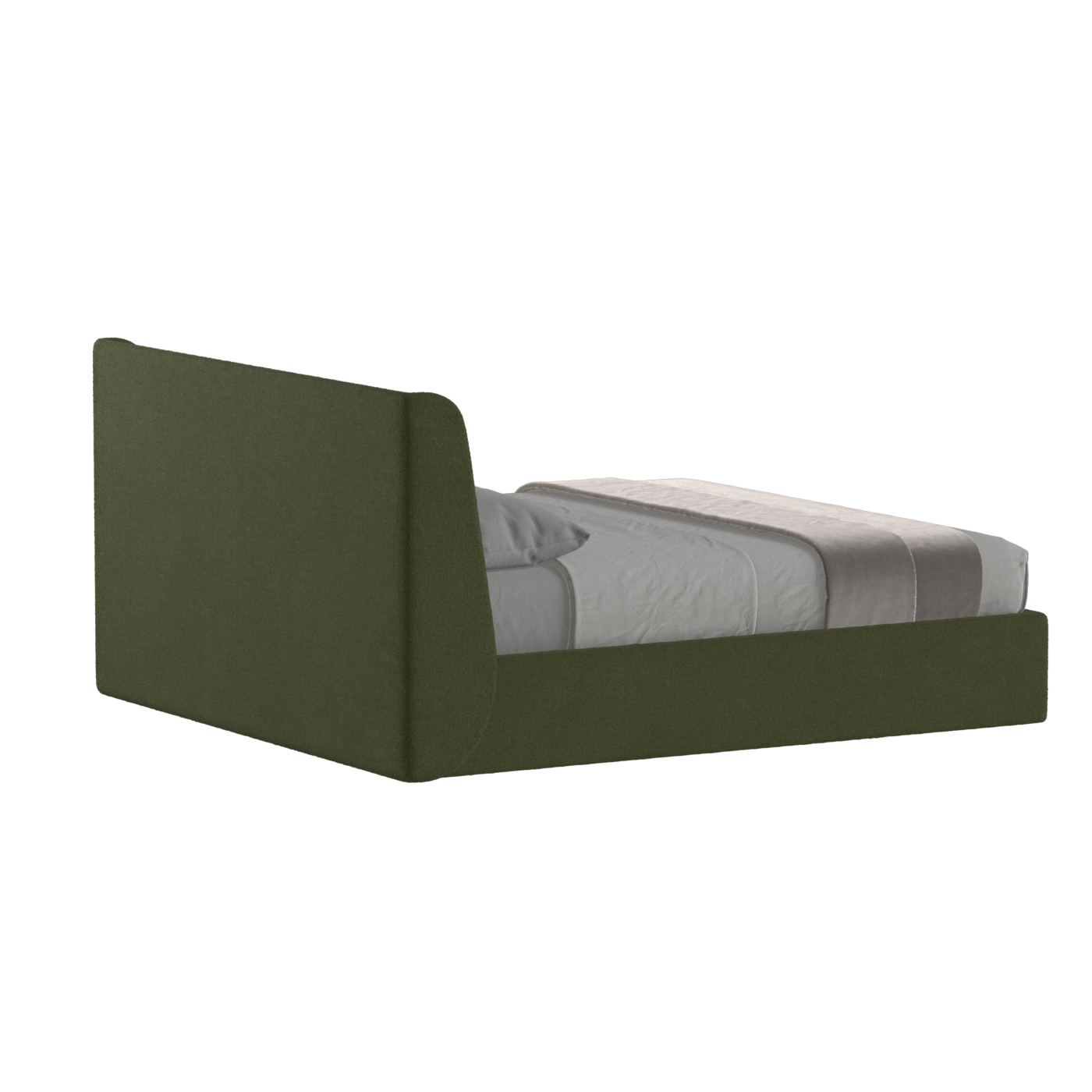 Ruby Upholstered Double Bed in Premium Fabric