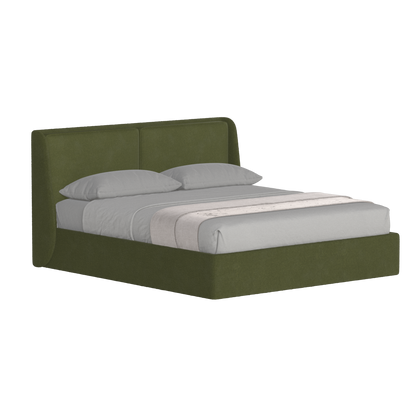 Ruby Upholstered Double Bed in Premium Fabric
