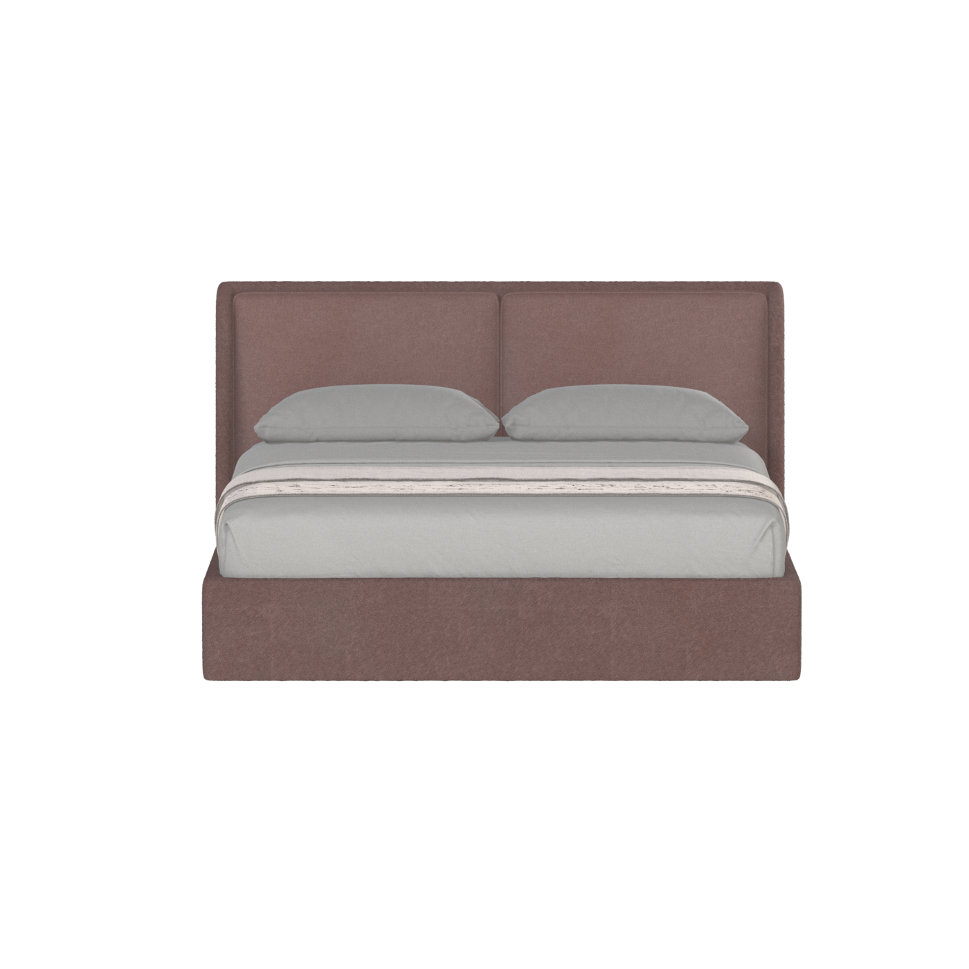 Ruby Upholstered Double Bed in Premium Fabric