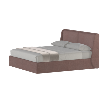 Ruby Upholstered Double Bed in Premium Fabric