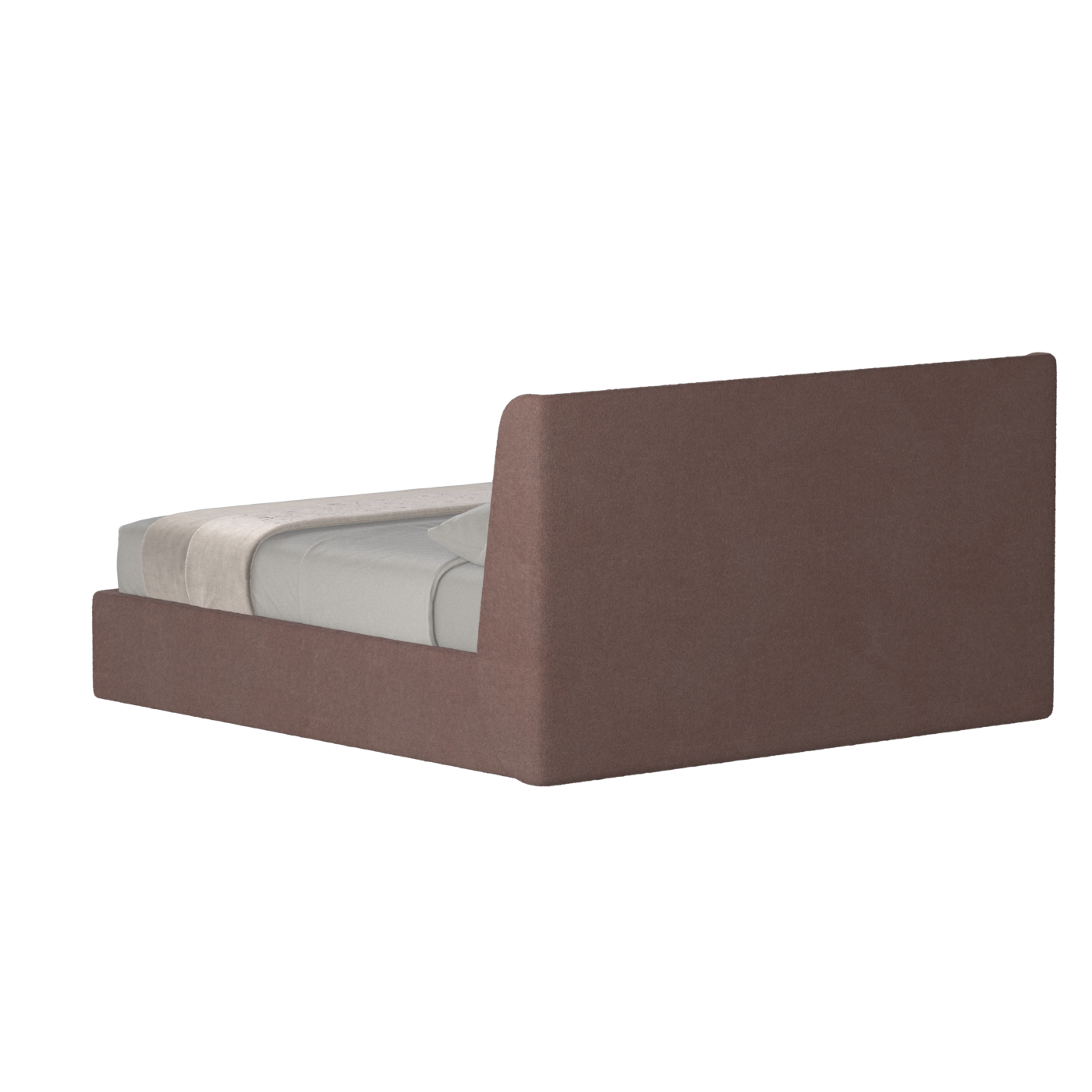 Ruby Upholstered Double Bed in Premium Fabric