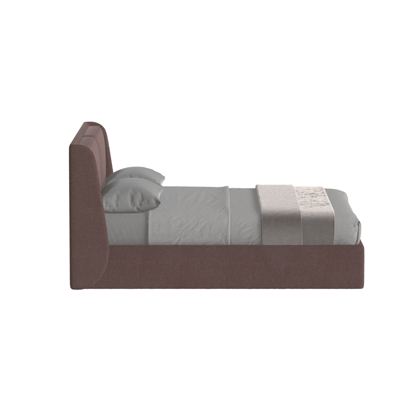 Ruby Upholstered Double Bed in Premium Fabric
